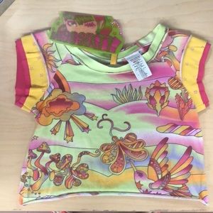 Crop top multi colored Made in Italy